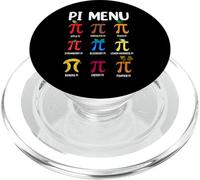Pi Menu 3.14 Pi Symbol - Math Teacher Happy Pi Day PopSockets PopGrip para MagSafe