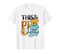 Pi Pijama Matemáticas Camisa de Dormir Escuela This Is My Pi-Jama Camiseta