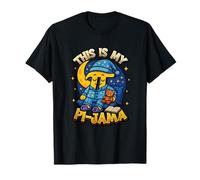 Pi Pijama Matemáticas Camisa de Dormir Escuela This Is My Pi-Jama Camiseta