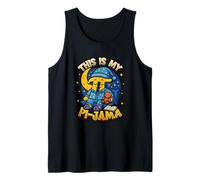 Pi Pijama Matemáticas Camisa de Dormir Escuela This Is My Pi-Jama Camiseta sin Mangas