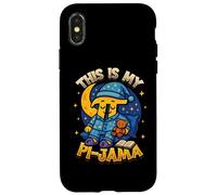 Pi Pijama Matemáticas Camisa de Dormir Escuela This Is My Pi-Jama Carcasa para iPhone X/XS