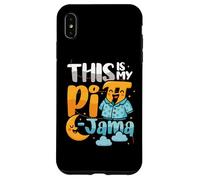Pi Pijama Matemáticas Camisa de Dormir Escuela This Is My Pi-Jama Carcasa para iPhone XS MAX