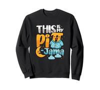Pi Pijama Matemáticas Camisa de Dormir Escuela This Is My Pi-Jama Sudadera