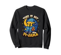 Pi Pijama Matemáticas Camisa de Dormir Escuela This Is My Pi-Jama Sudadera