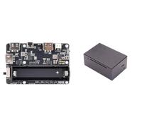 Pi Zero USB HUB Expansion Kit with Metal Enclosure, 3 USB Ports | USB HUB board and iron case bundle with Type-C input, 5V output, INA219 monitoring and LED indicators
