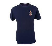 Pi2010 Camiseta Legión Española Marino, algodón 100%. Emblema Bordado, Talla M