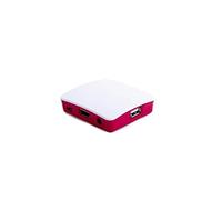 PI3 Case - Carcasa Oficial de Raspberry Pi, plástico, Rojo/Blanco, para Raspberry Pi 3