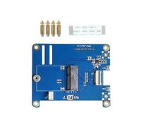 (PI5 WIFI7 MPW7N)For TPU BE200 AX210 RPi 5 PCIe to WIFI7 Adapters Board HAT Expansion Board Adapters Board Replacement MPW7N/MPW7A Multicolor
