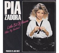 Pia Zadora - Little bit of heaven (1985) / Vinyl single [Vinyl-Single 7'']