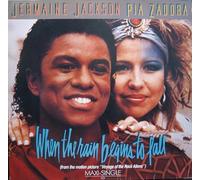 Pia Zadora - When the rain begins to fall (US, 1985) / Vinyl record [Vinyl-LP]