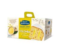 Piaceri Mediterranei Colomba con Crema al Limone Senza Glutine, 500g