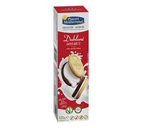 Piaceri Mediterranei Dobloni Dark & White Crema alla Vaniglia Senza Glutine,120g