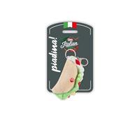 Piadina Trudi | Peluche Llavero, Idea Regalo, Gadget turistico Made in Italy | 5x15x1,5 cm Medida XS | Italian Icons | Modelo 69266