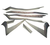 Piaggio Juego De Pegatinas Decor, 894 Rojo para Runner, 67229400A2