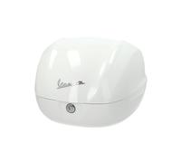 PIAGGIO Topcase original 32 litros para Vespa Sprint, Primavera 50 125 CCM a partir de año de construcción 2022 euro5 (blanco B04)