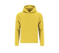 PIANETA AFFARI Sudadera para niños con capucha suave gasa + bolsillo de niño unisex mono, amarillo, 5-6