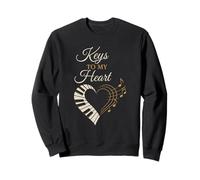 Pianista Clásico Piano Vida Música Recital Regalo Chopin Sudadera