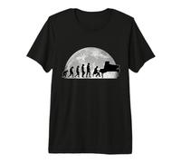 Pianista Evolución Luna Piano Evolution Camiseta Premium