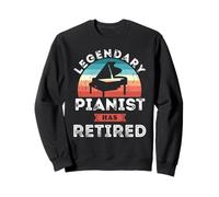 Pianista Legendario se ha Jubilado, Regalos de jubilación de Pianista Sudadera