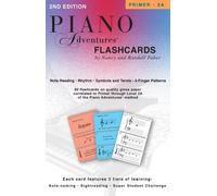 Piano adventures flashcards in-a-box piano