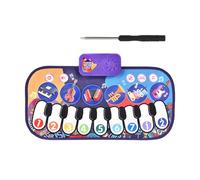 Piano Blanket, Music Mat, Dance Toy, Cloth ABS Build, Interactive Learning Feature, Educational Floor Carpet, Sturdy, Toddler Play Keyboard, Boy Girl Gift, Home Fun Activity