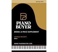 Piano Buyer Model & Price Supplement / Spring 2026