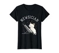 Piano Cat Mesician, divertido y lindo pianista de gatos kawaii Camiseta