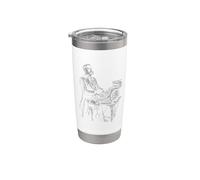 Piano Chester A. Arthur Vaso térmico de acero inoxidable de doble pared