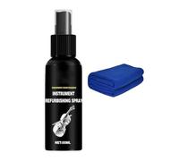 Piano Cleaner, Musical Instrument Care Agent for Cleaning and Polishing Pianos, Suitable for Beginners, Experts, Performers, Youth, Family, Gentle Formula, Wood Surfaces, 3.62x1.22x1.22 inches