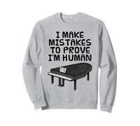 Piano, cometo Errores, Pianista Gracioso Sudadera