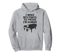 Piano, cometo Errores, Pianista Gracioso Sudadera con Capucha