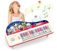 Piano con teclado para niños,Lindo juguete de piano de animales | Instrumento musical electrónico, juguetes de aprendizaje musical para niños mayores de 3 años