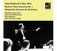 Piano Concerto No. 1/Concerto for Orchestra Op. 38 by Rudolf Firkusny/New York Philharmonic