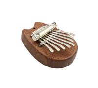 Piano de dedo pequeño portátil de 8 teclas, piano de dedo de madera, instrumento musical para niños y adultos, duradero, portátil, de bolsillo, de madera, instrumento de teclado para principiantes