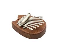 Piano de dedo pequeño portátil de 8 teclas, piano de dedo de madera, instrumento musical para niños y adultos, duradero, portátil, de bolsillo, de madera, instrumento de teclado para principiantes