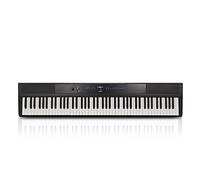 Piano de Escenario SDP-2 de Gear4music | Mecanismo Contrapesado de 88 Teclas Completo, Altavoces Estéreo Integrados y Salida de Auriculares, RCA y USB MIDI, 8 Voces