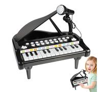 Piano De Juguete Para Niños,Instrumentos Interactivos Y Educativos Para La Música,Teclado Musical Con Micrófono Para Niños | Para Niños Cumpleaños Navidad Año Nuevo Preescolar