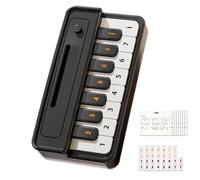 Piano de juguete portátil: teclado musical para niños, juguete educativo de aprendizaje temprano, mini piano electrónico | Viaje en casa interior al aire libre, actividad educativa de juego, regalo de