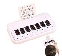 Piano de poche - Instrument de musique portable pour voyage | Instrument de musique éducatif à 15 touches avec jeu de musique diversifié pour débutants, pour garçons et filles de 3 à 6 ans