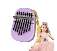 Piano de pulgar - 8 teclas de alto | Instrumento de dedo portátil y lindo | Decorativo con cordón | Fácil de tocar para principiantes | Ideal para niños, niñas y niños que aprenden música