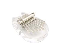 Piano de pulgar acrílico de 8 teclas para niños y adultos, 8 teclas, piano de pulgar, instrumento de marimba para amantes de la música