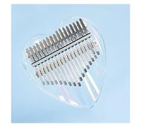 Piano De Pulgar Acrílico Transparente Kalimba 17 Teclas Piano De Dedo Kalimba Instrumento Para Principiantes Kalimba Para Principiantes (Color : 01)