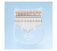Piano De Pulgar Acrílico Transparente Kalimba 17 Teclas Piano De Dedo Kalimba Instrumento Para Principiantes Kalimba Piano de Pulgar (Color : 04)