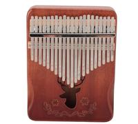 Piano de Pulgar de 21 Teclas - Piano de Dedo Kalimba con Bolsa de Transporte, Instrucciones de Estudio y Paño de Limpieza Protector de Dedos para Niños Adultos Principiantes
