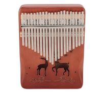 Piano de Pulgar de 21 Teclas - Piano de Dedo Kalimba con Bolsa de Transporte, Instrucciones de Estudio y Paño de Limpieza Protector de Dedos para Niños Adultos Principiantes