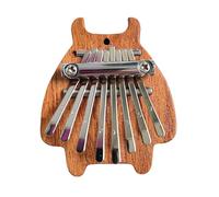 Piano de pulgar de 8 teclas | Instrumento de dedo portátil | Instrumento de 8 teclas, piano de dedo para niños y adultos principiantes, buen accesorio musical colgante