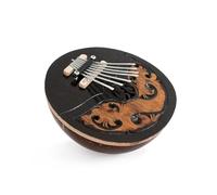 Piano de pulgar de coco tallado honestamente hecho