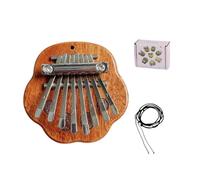 Piano de pulgar exquisito de 8 teclas, piano de pulgar de dedo simétrico, mini piano de tecla de pulgar de dedo, 8 dedos de piano exquisito