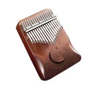 Piano de Pulgar Kalimba 17 21 Tonos Piano De Doble Dedo Flor Melocotón Corazón Madera O Pino Multicolor(9)