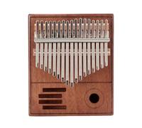 Piano De Pulgar Kalimba Caoba Kalimba 17 Teclas Portátil Mini Piano De Dedo Principiantes Calimba Kalimba Instrumento Musical Con Accesorios(Coffee)